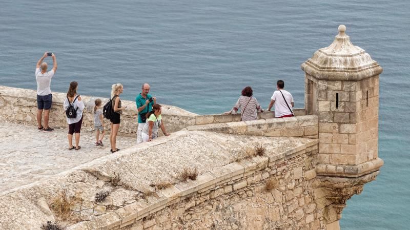 Castillo de Santa Bárbara, en Alicante