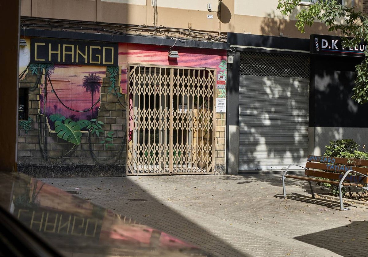 El local, en la avenida de la Plata de Valencia.