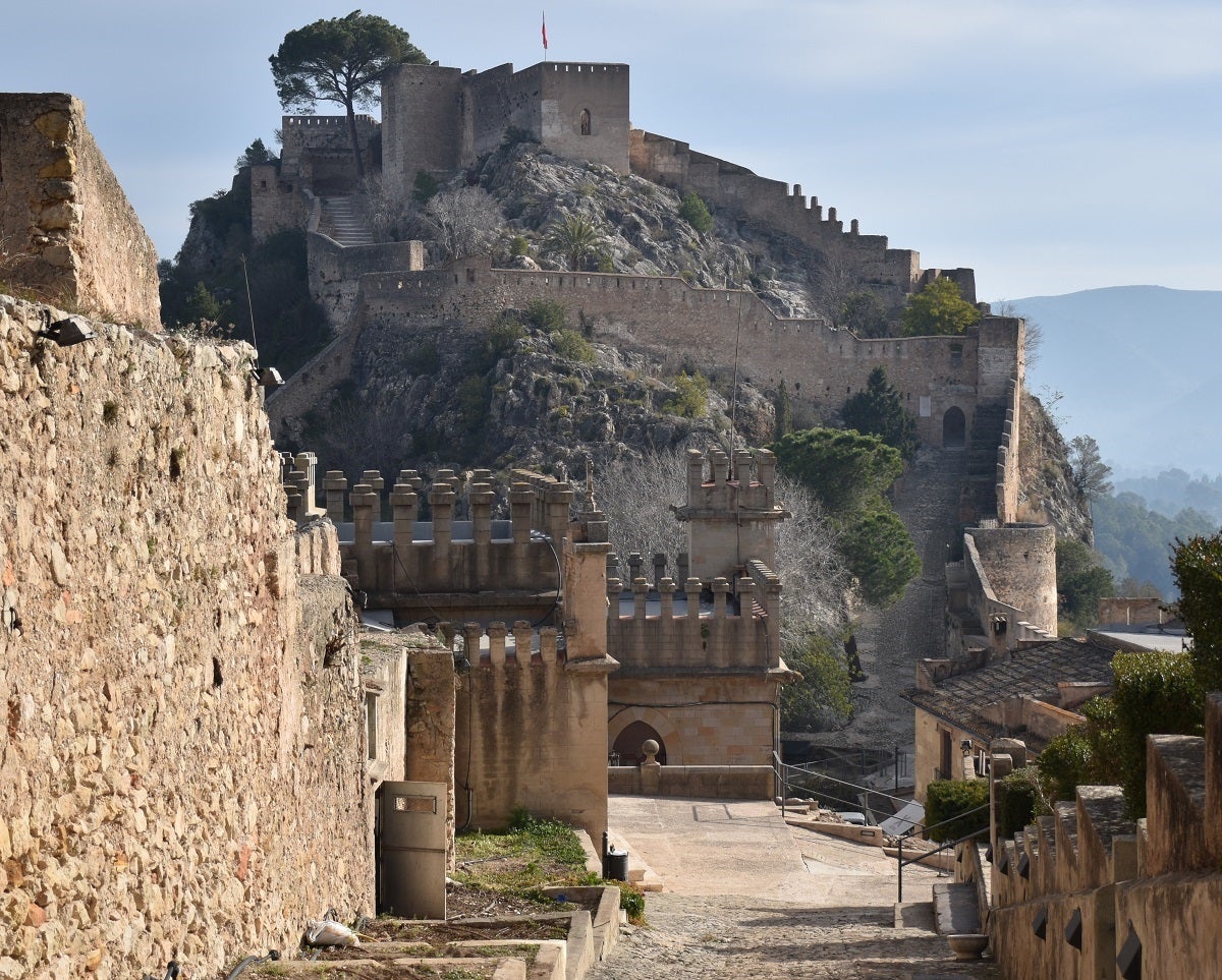 Casteillo de Xàtiva.