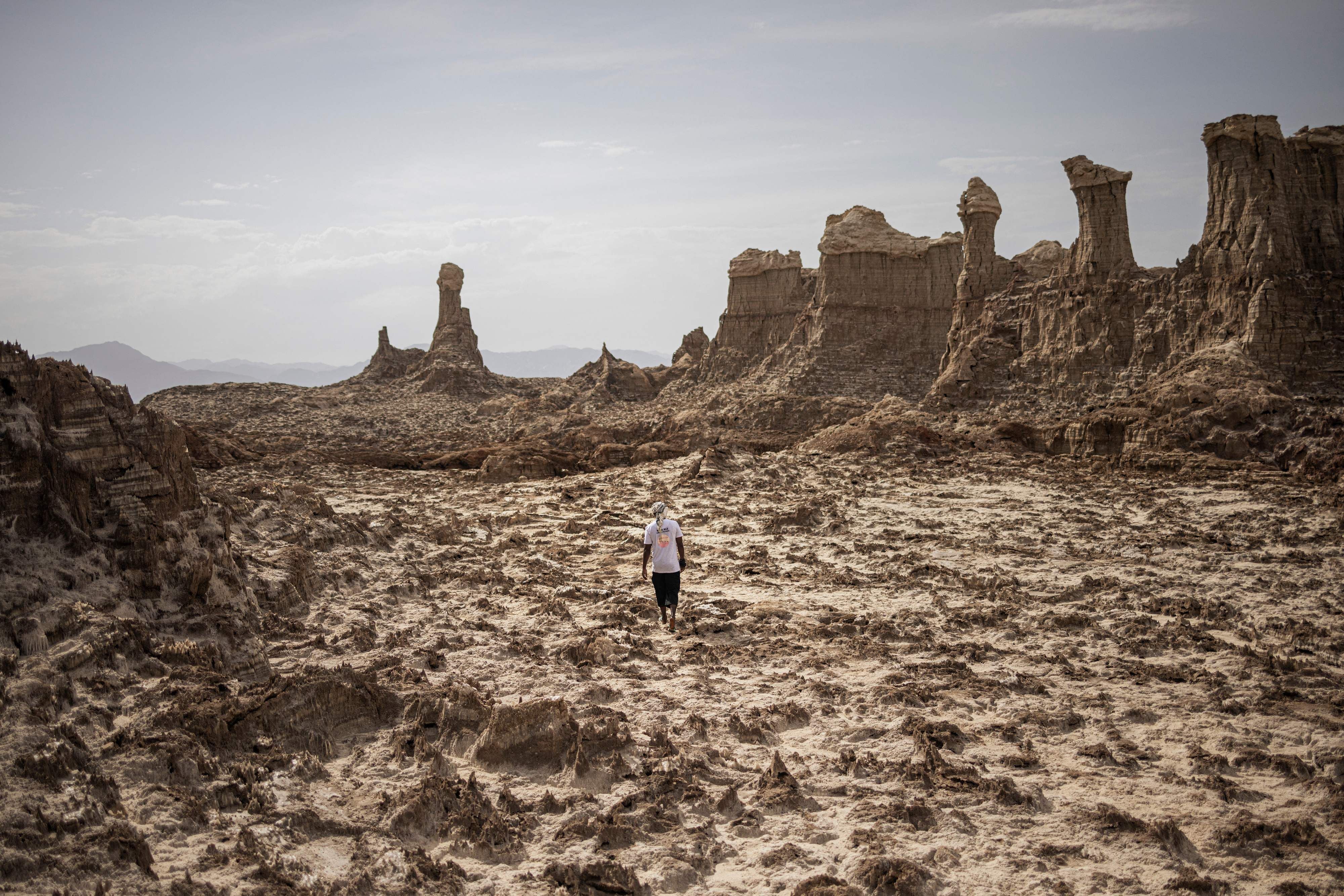 Bienvenido a Dallol, el lugar más letal del mundo: un volcán de ácido y temperaturas a 50 grados