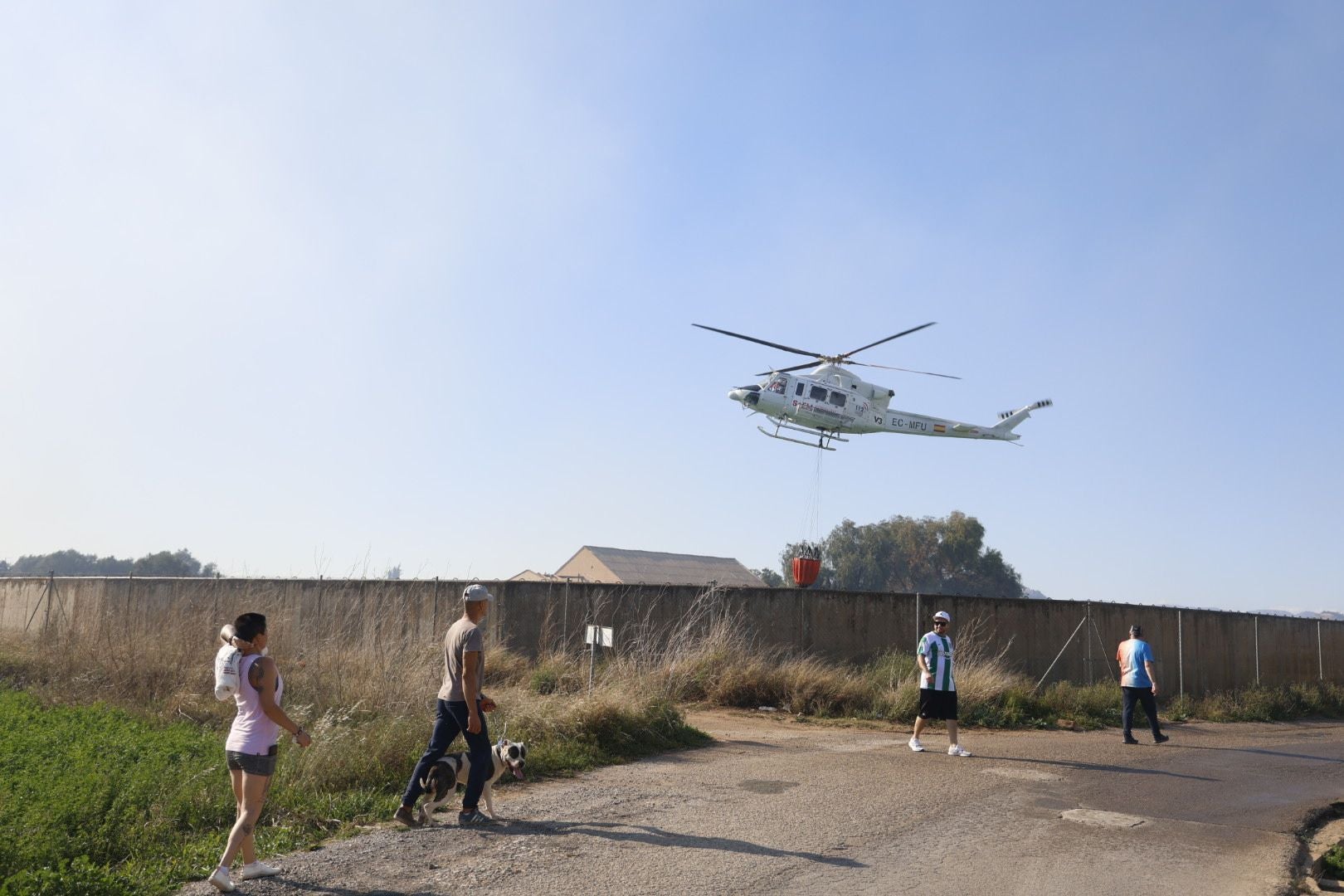 Declarado un incendio forestal en el Parque Natural del Túria