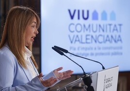 La presidenta de la Federación Valenciana de Municipios y Provincias (FVMP), Rocío Cortés.