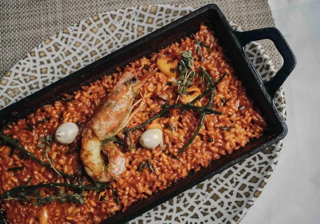 Arroz marinero.