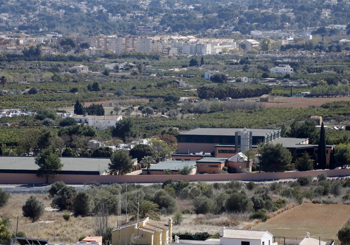 La planta desalinizadora de Xàbia.