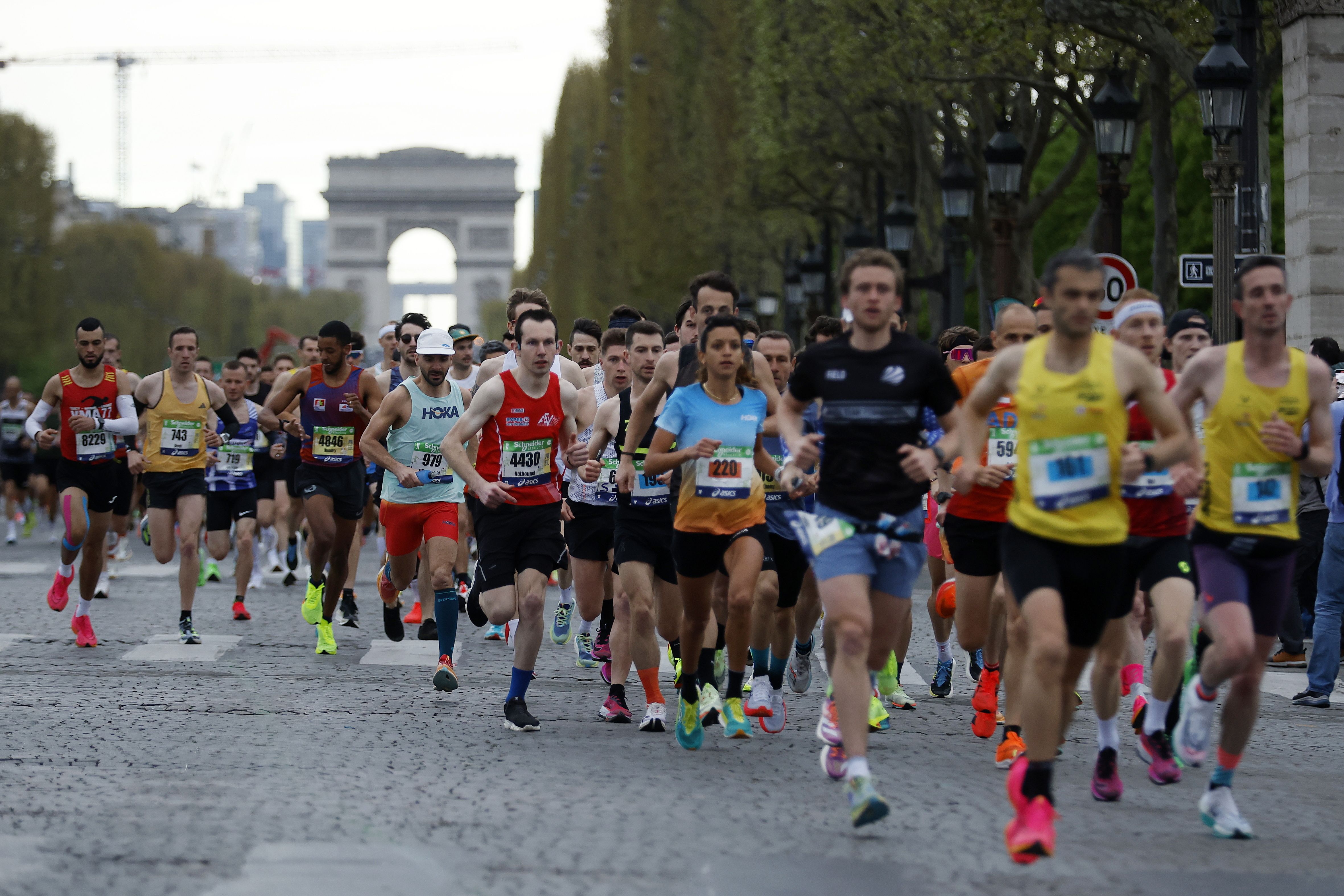 Las mejores imágenes del Maratón de París 2024