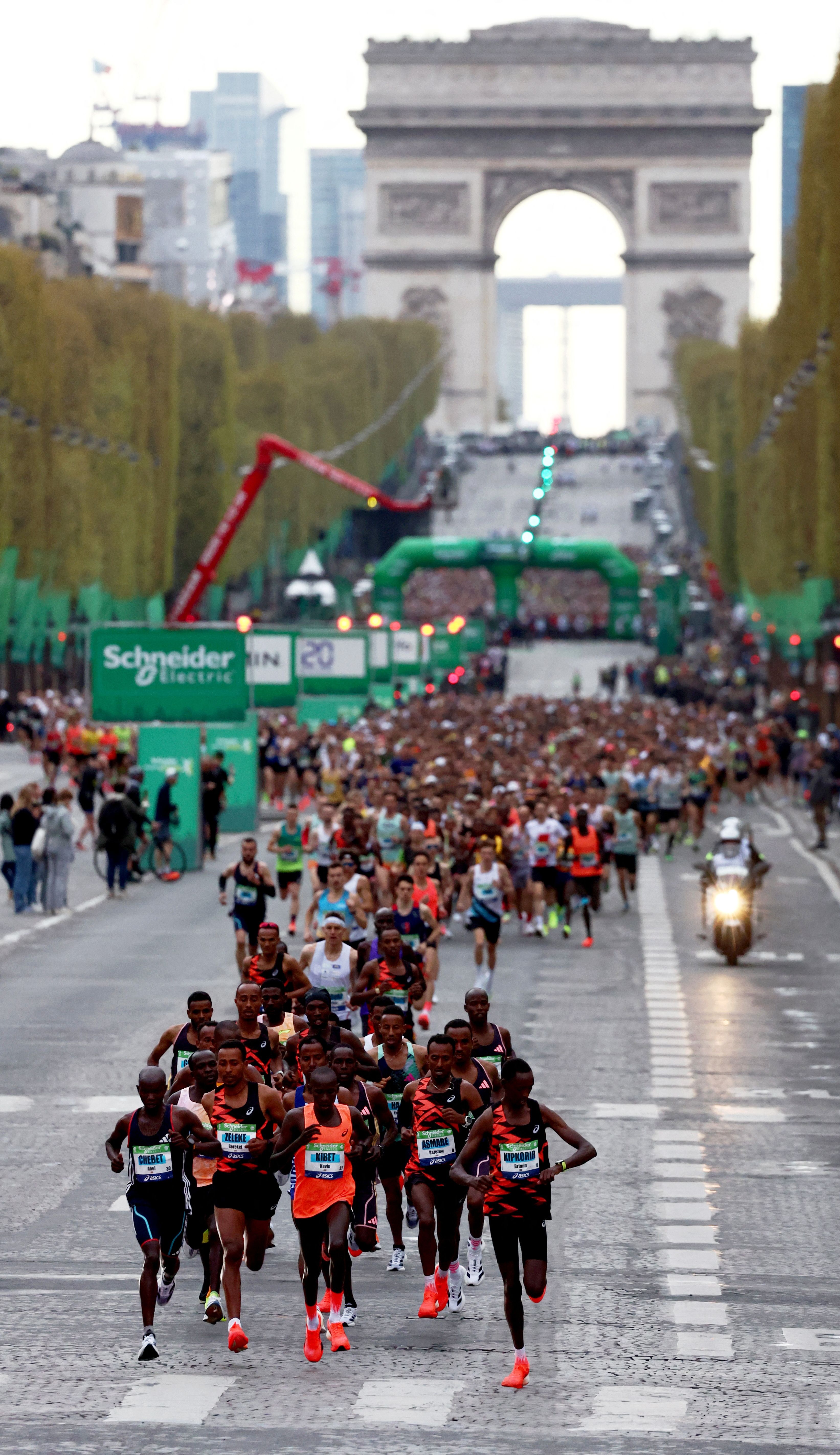 Las mejores imágenes del Maratón de París 2024