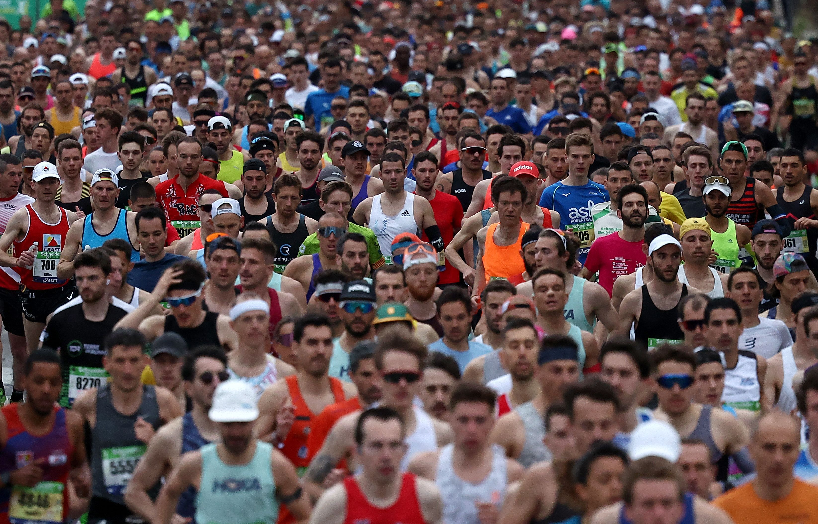 Las mejores imágenes del Maratón de París 2024