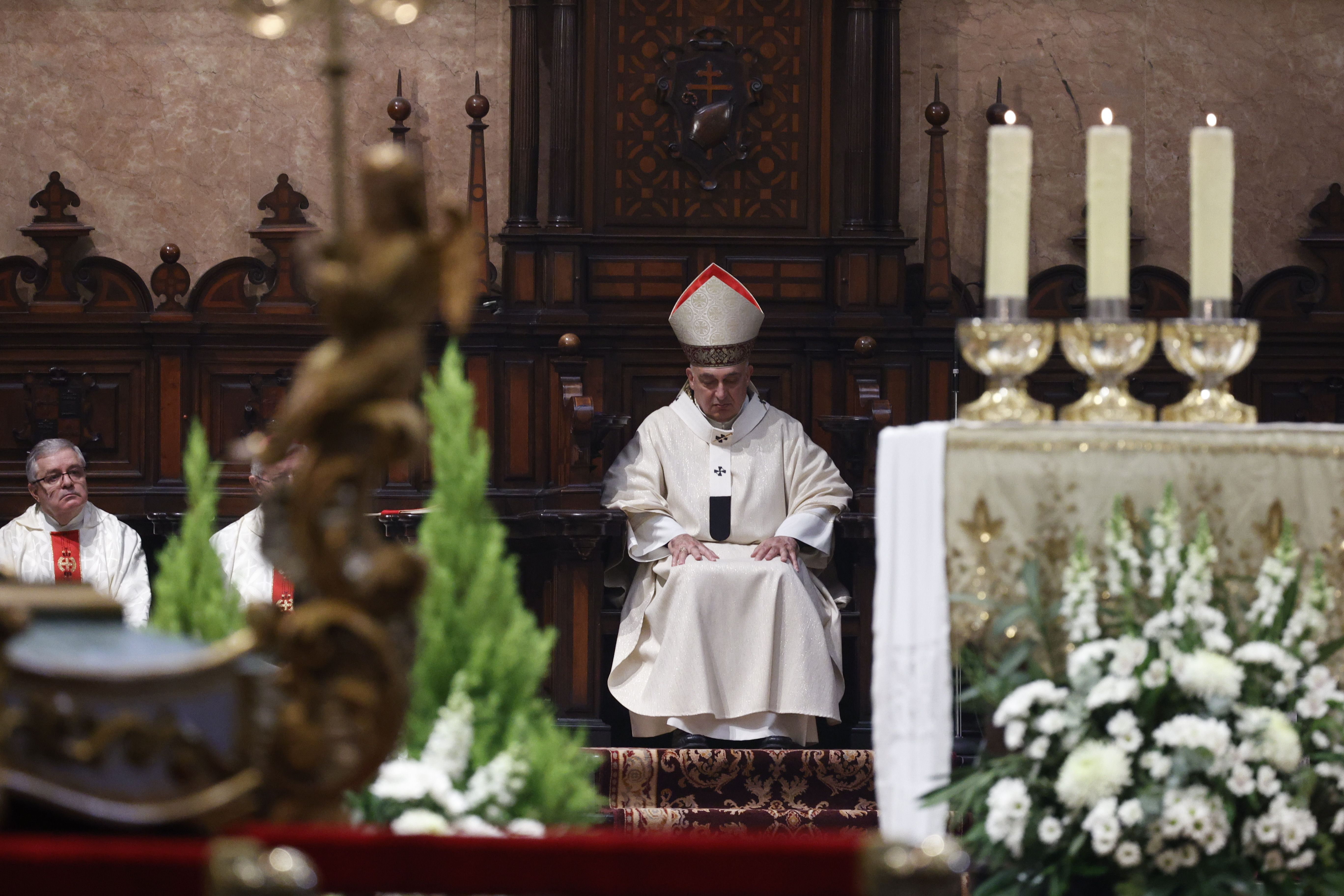 Fotos de la misa en la catedral por la festividad de San Vicente Ferrer