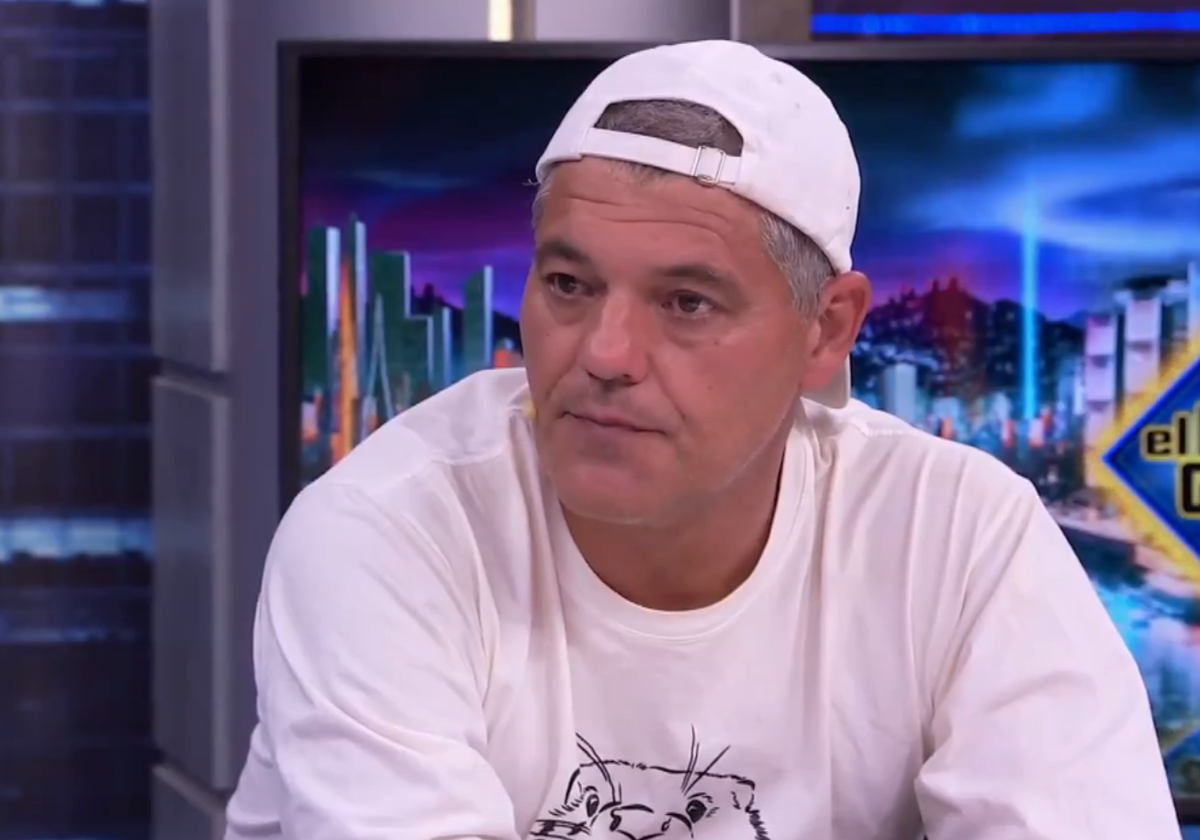 Frank Cuesta durante un momento de la entrevista en 'El Hormiguero'.