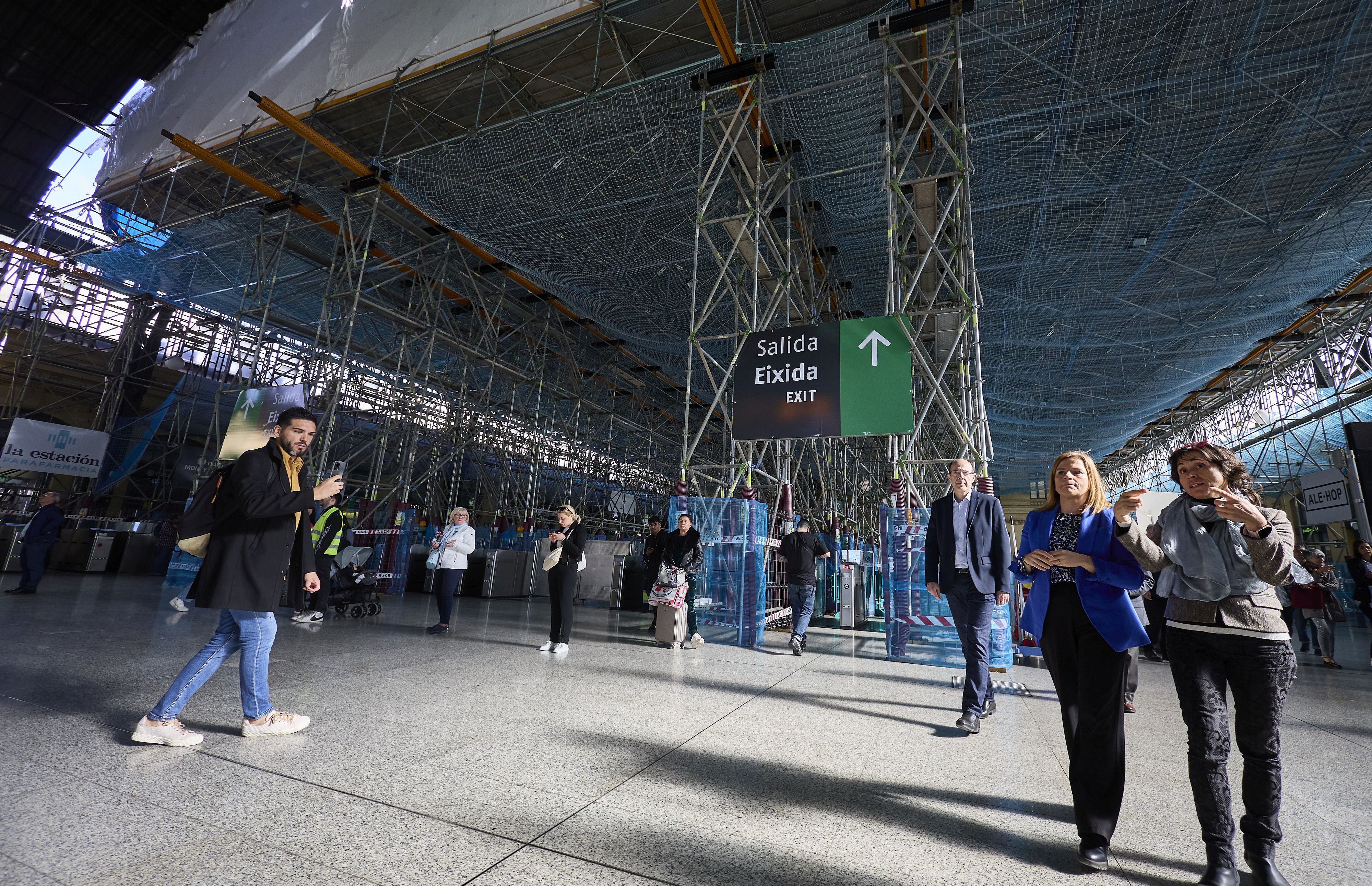 Así avanzan las obras de la estación del Norte de Valencia