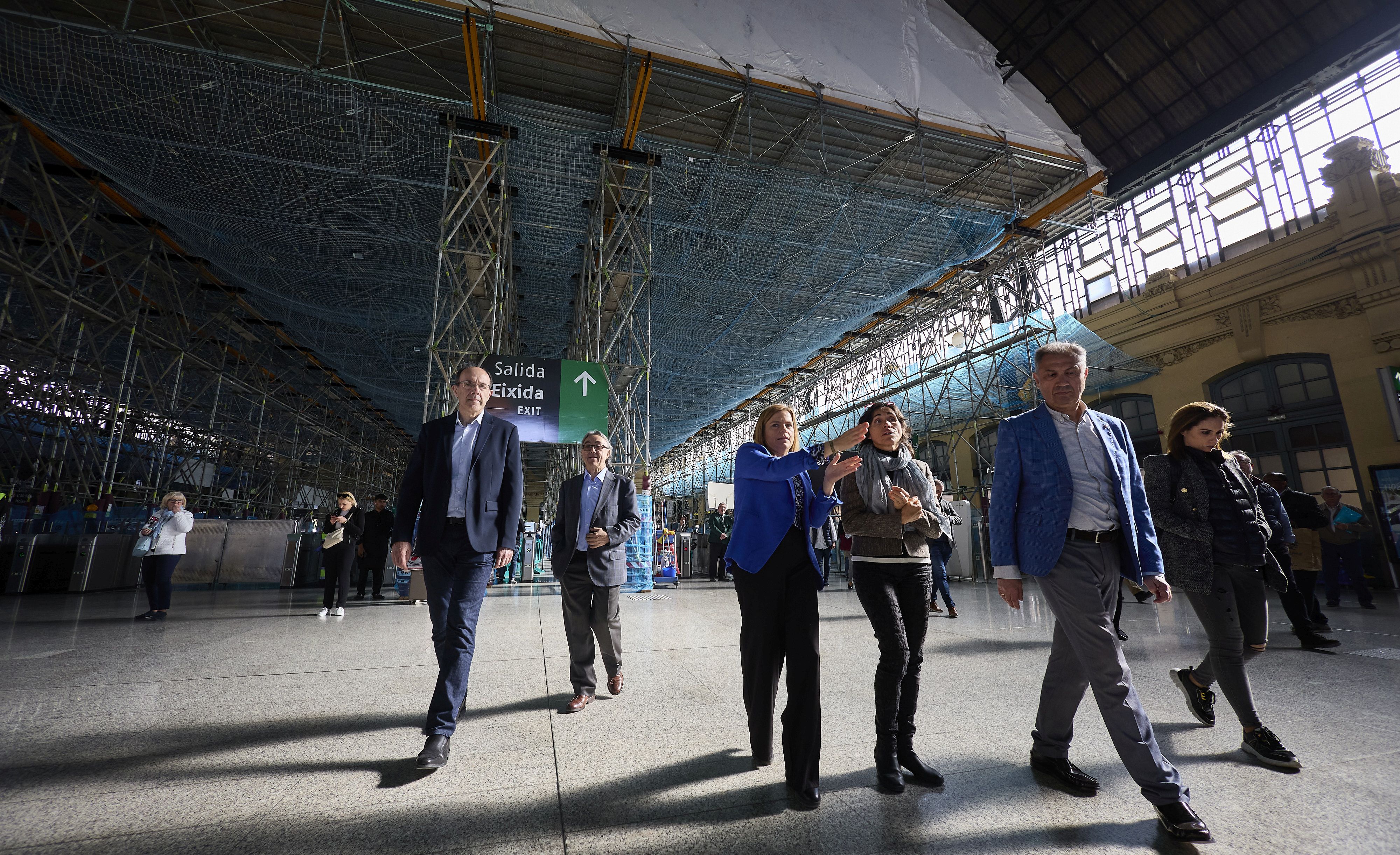 Así avanzan las obras de la estación del Norte de Valencia