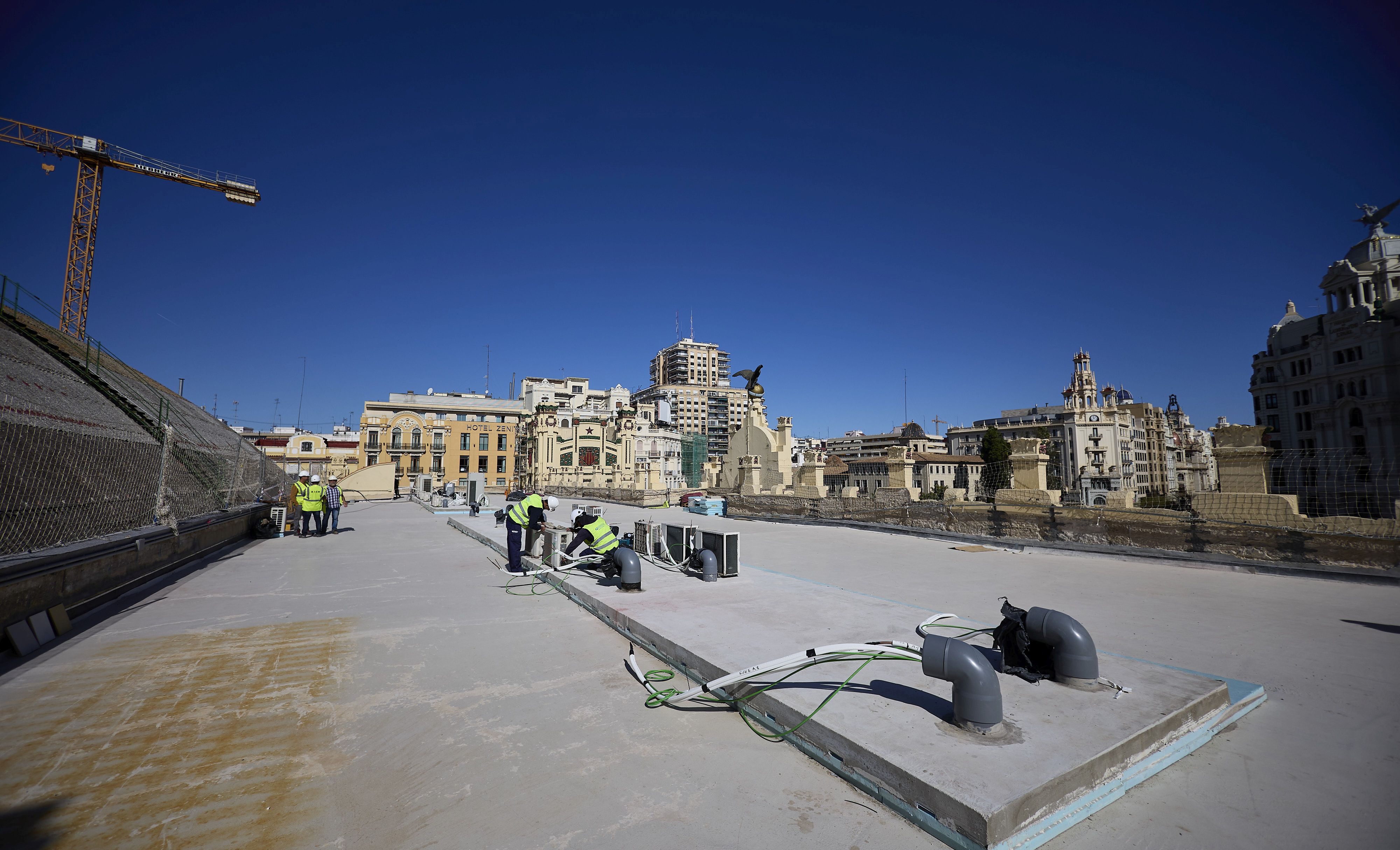 Así avanzan las obras de la estación del Norte de Valencia