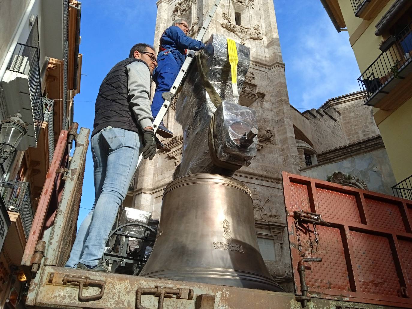 Fotos de las campanas de Santa Catalina en Valencia