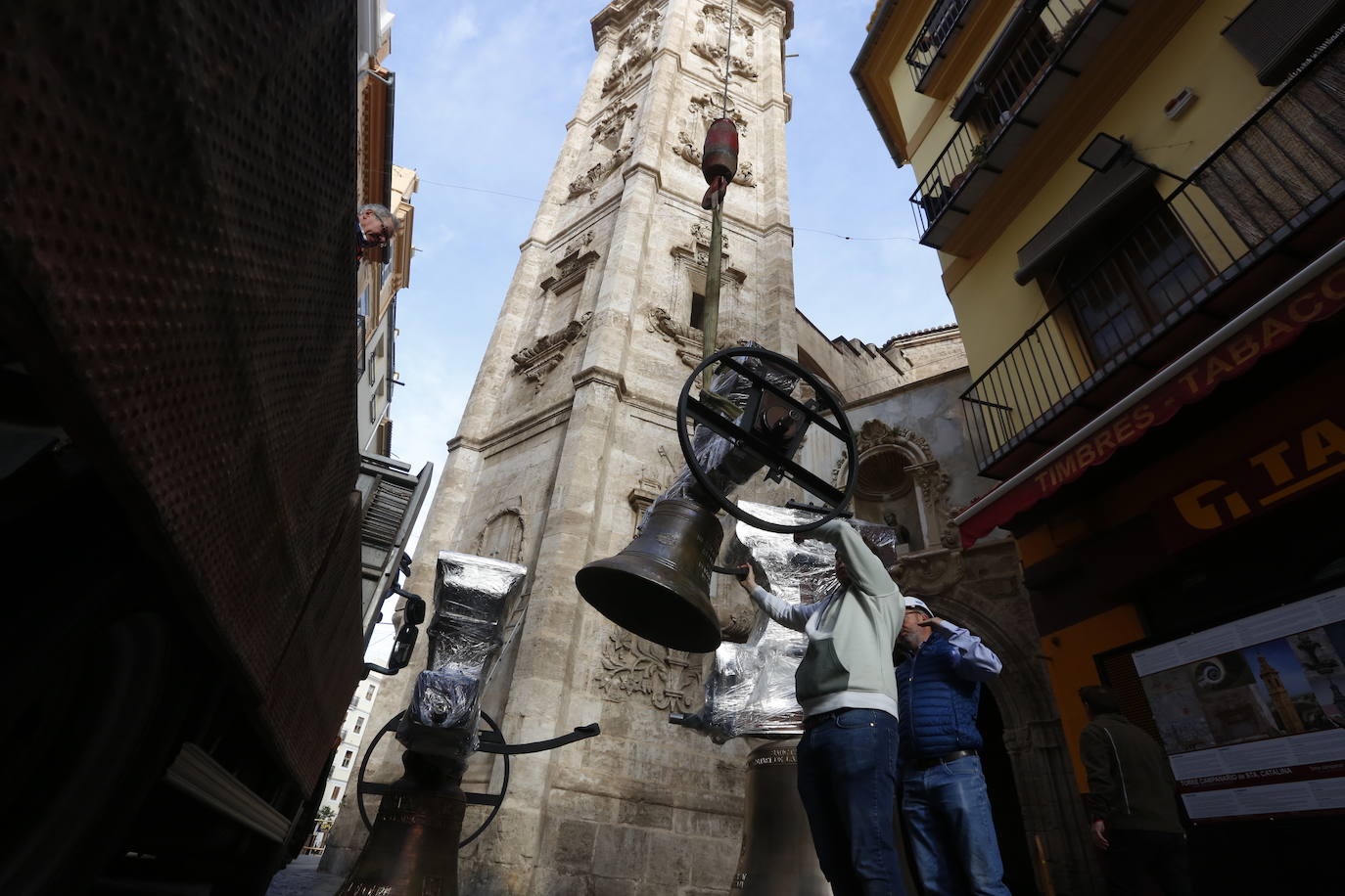 Fotos de las campanas de Santa Catalina en Valencia