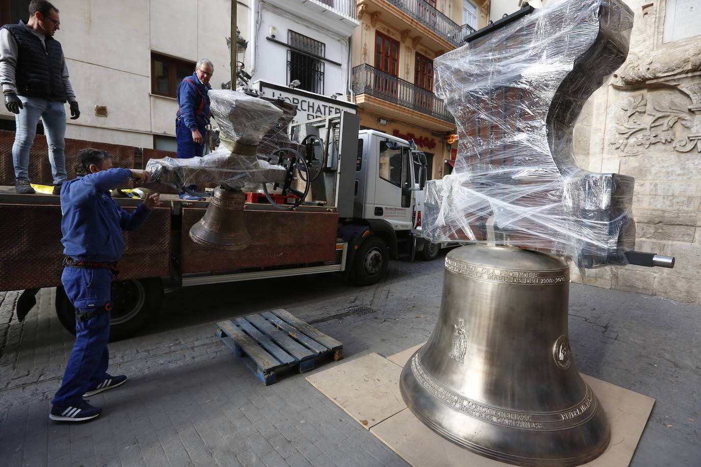 Fotos de las campanas de Santa Catalina en Valencia