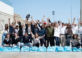 Mensaje en un barco: bienvenidos a la regata solidaria que acogerá Valencia