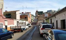 Una de las calles del barrio de l'Alquerieta.