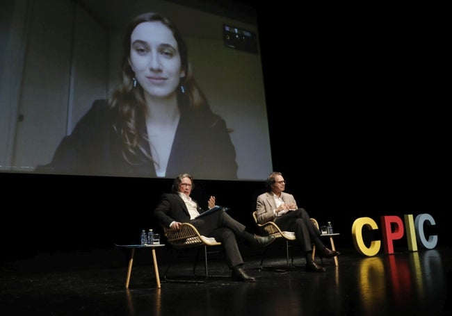 Norbert Bilbeny, Jordi Alberich y Xita Rubert.