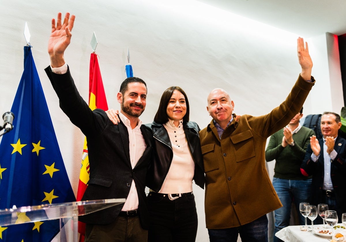 Fernández Bielsa, Diana Morant y Alejandro Soler.