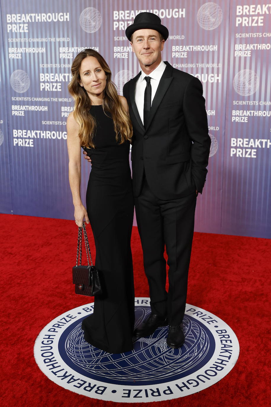 Shauna Robertson y Edward Norton 