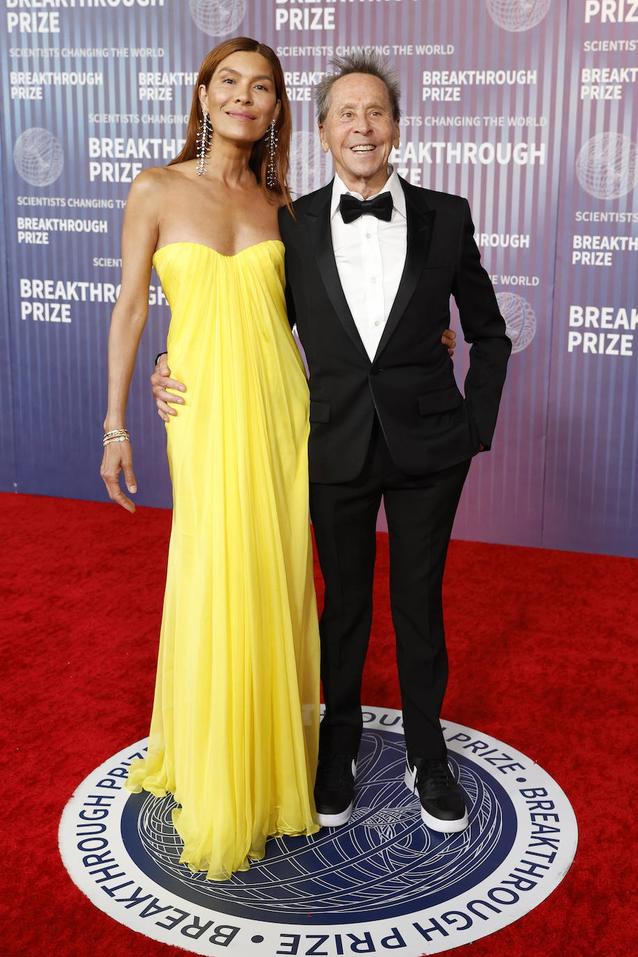 Veronica Smiley y Brian Grazer 