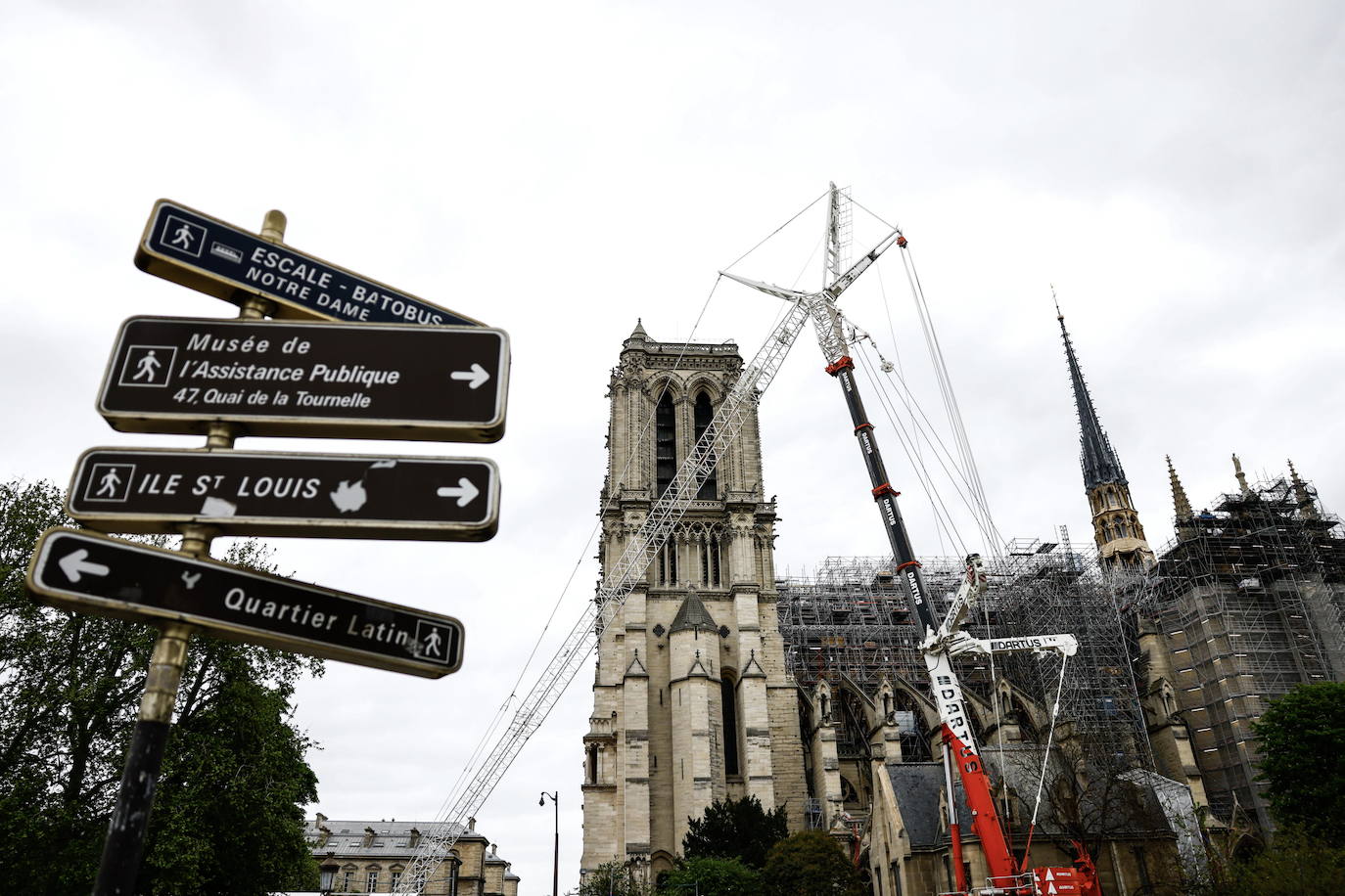 Notre-Dame prepara su reapertura tras el incendio