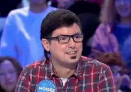 Moisés Laguardia, concursante de 'Pasapalabra'.