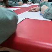 Niños en una escuela infantil, en una imagen de archivo.