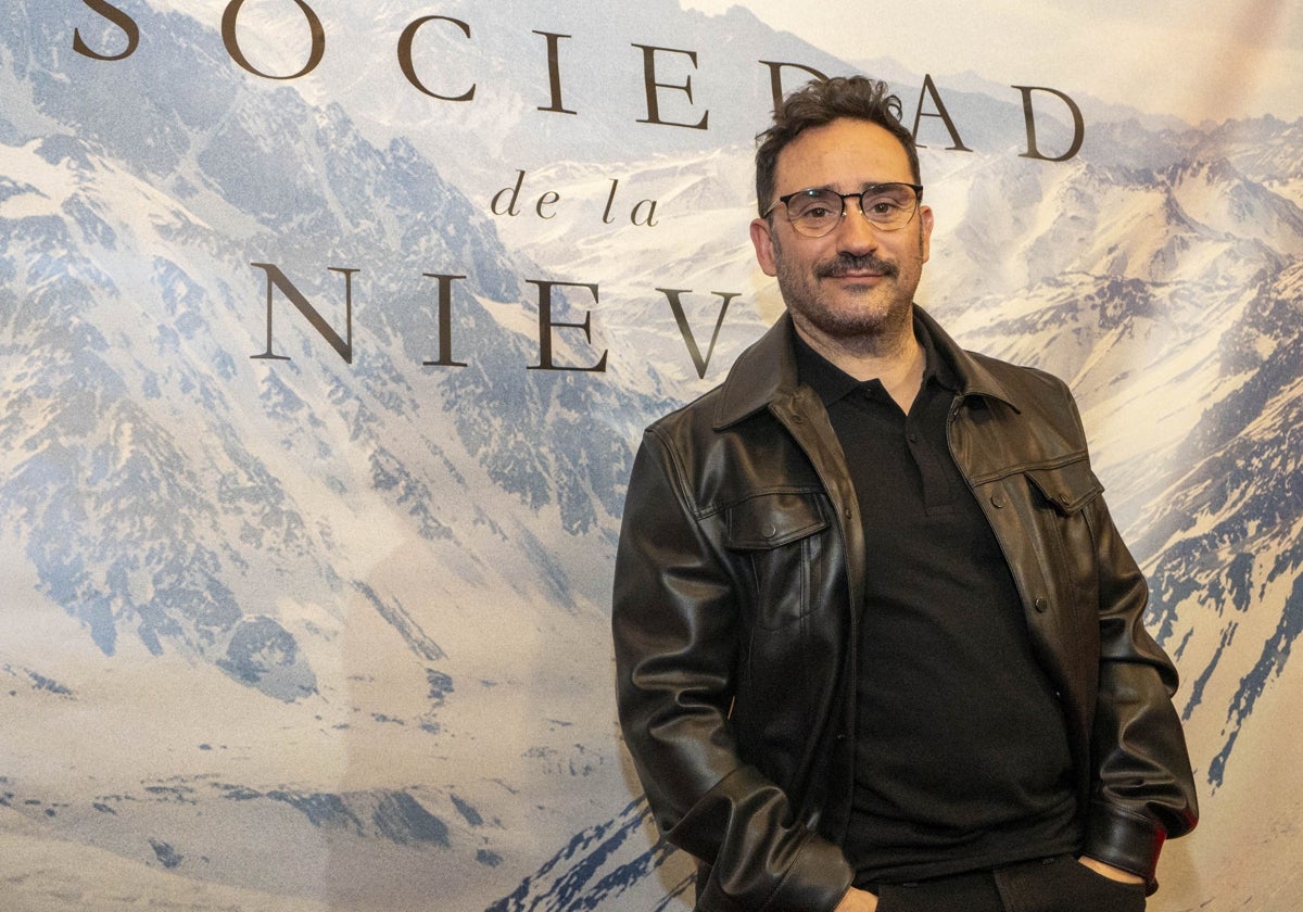 El director de 'La sociedad de la nieve', Juan Antonio Bayona.