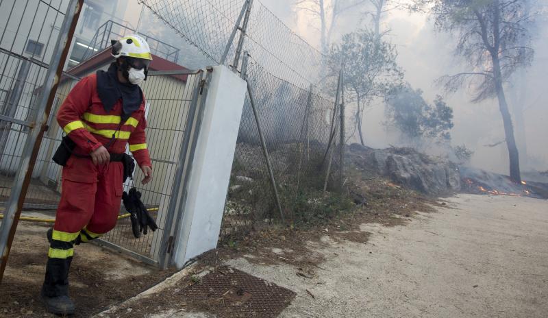 Incendio de Montitxelvo de noviembre del año pasado.