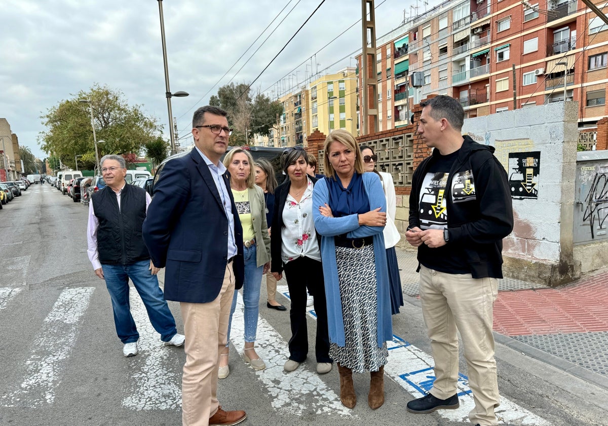 Visita de Camarero ala paso a nivel.