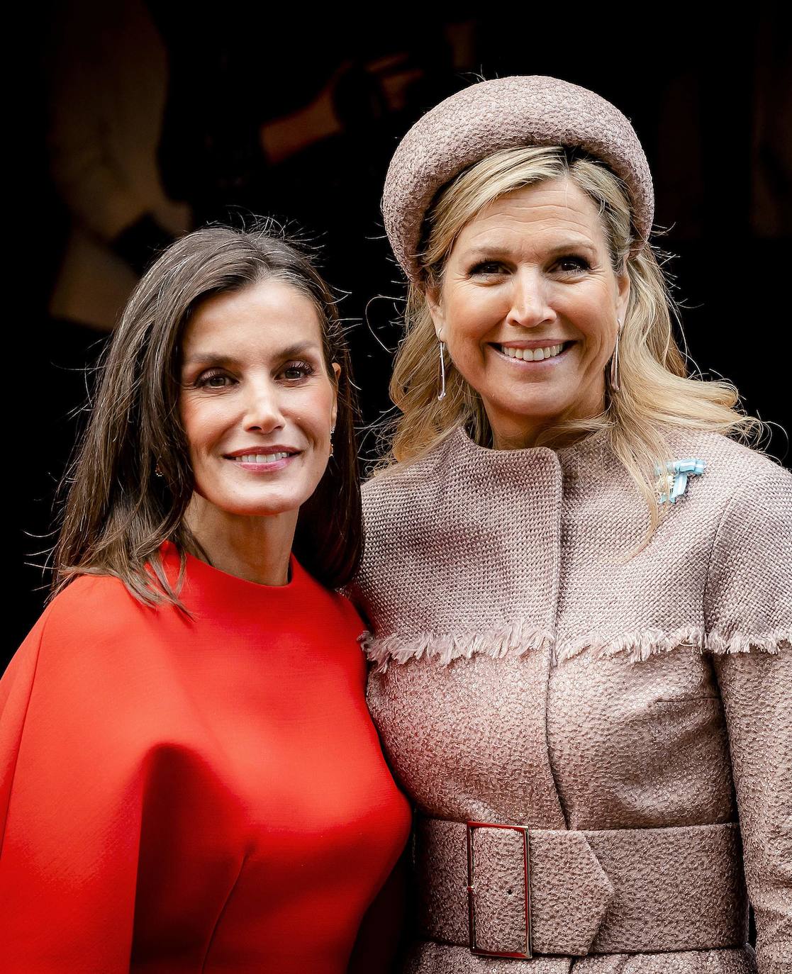 Letizia sorprende con una combinación de colores imposible en Países Bajos