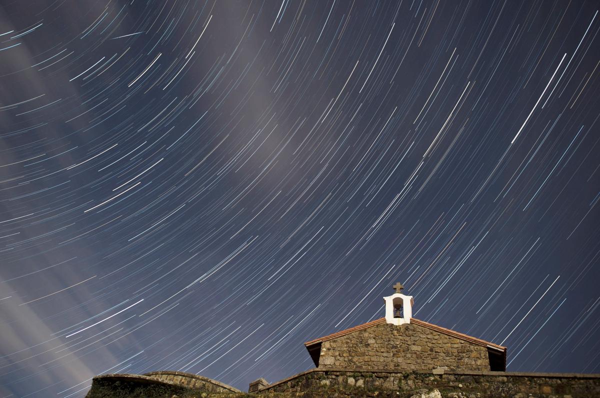 Lluvia de estrellas.