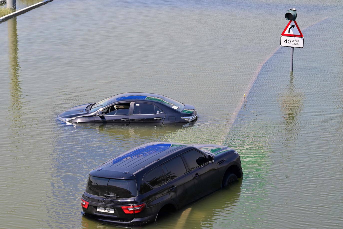 Las impactantes imágenes que han dejado las tormentas en Dubái