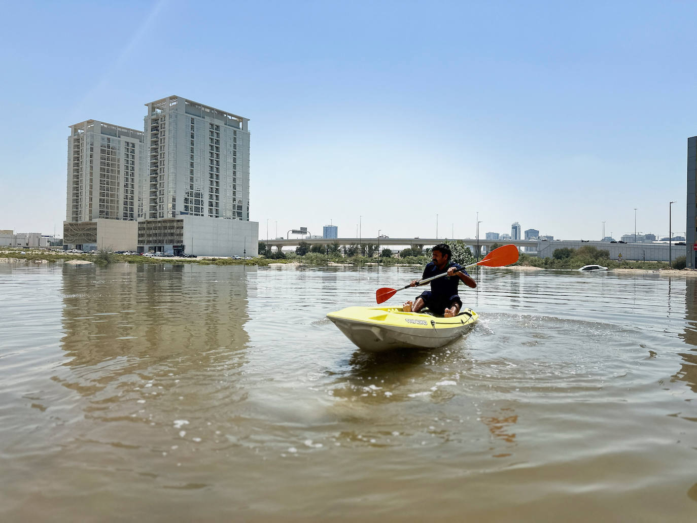 Las impactantes imágenes que han dejado las tormentas en Dubái