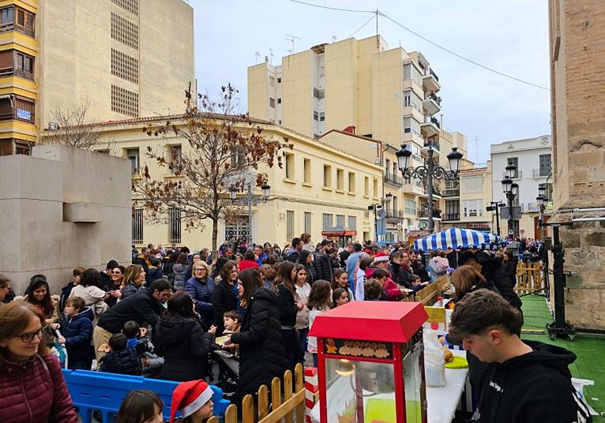 Celebración navideña en Sueca.