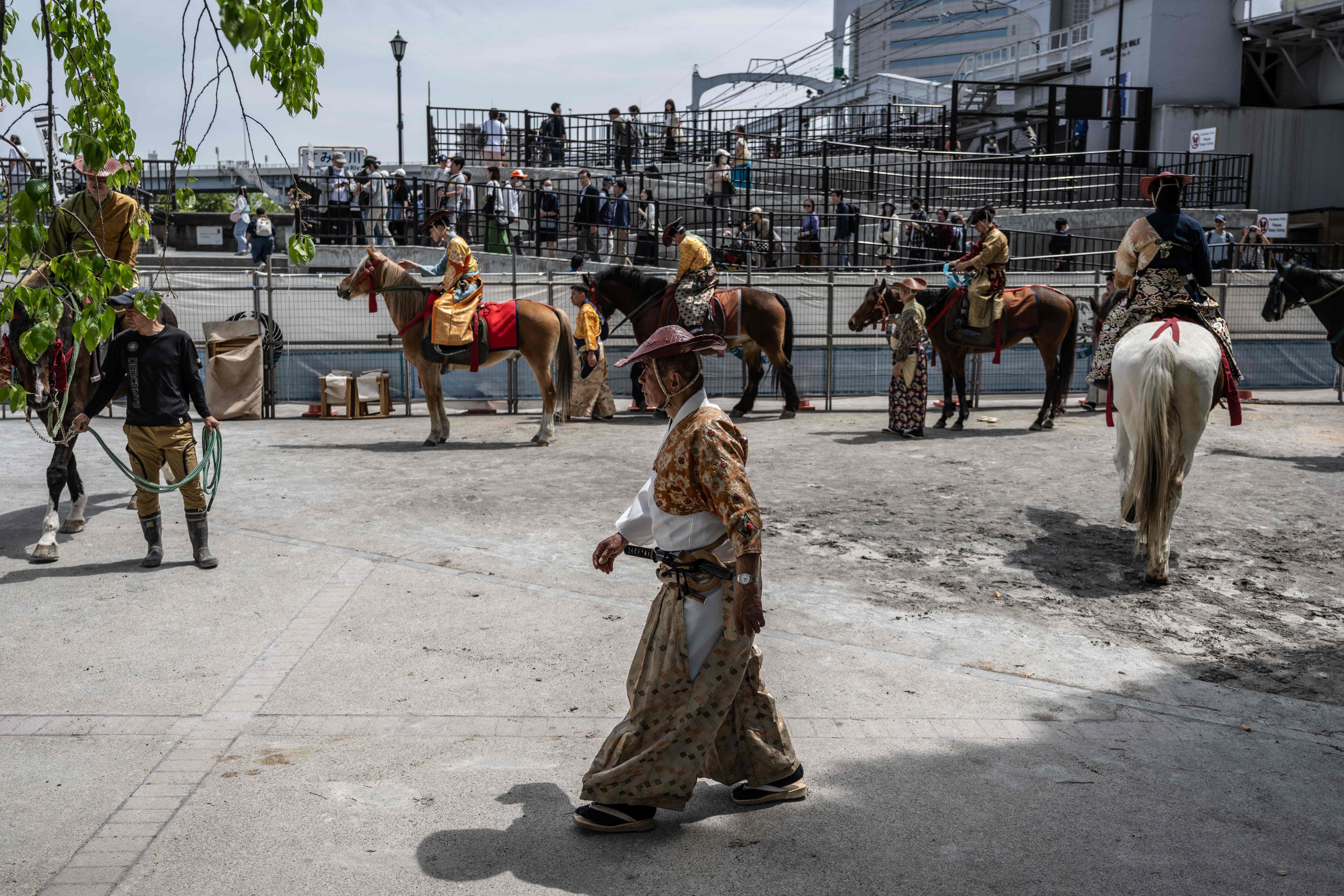 Yabusame, el ancestral tiro con arco a caballo de Japón