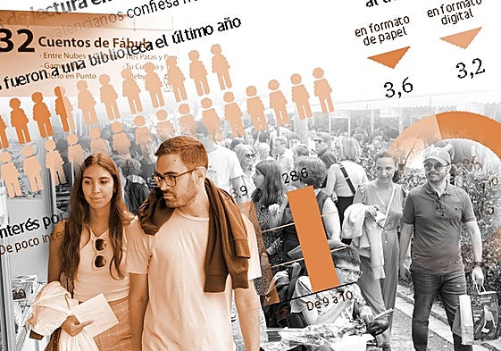 El interior de una librería de Valencia.