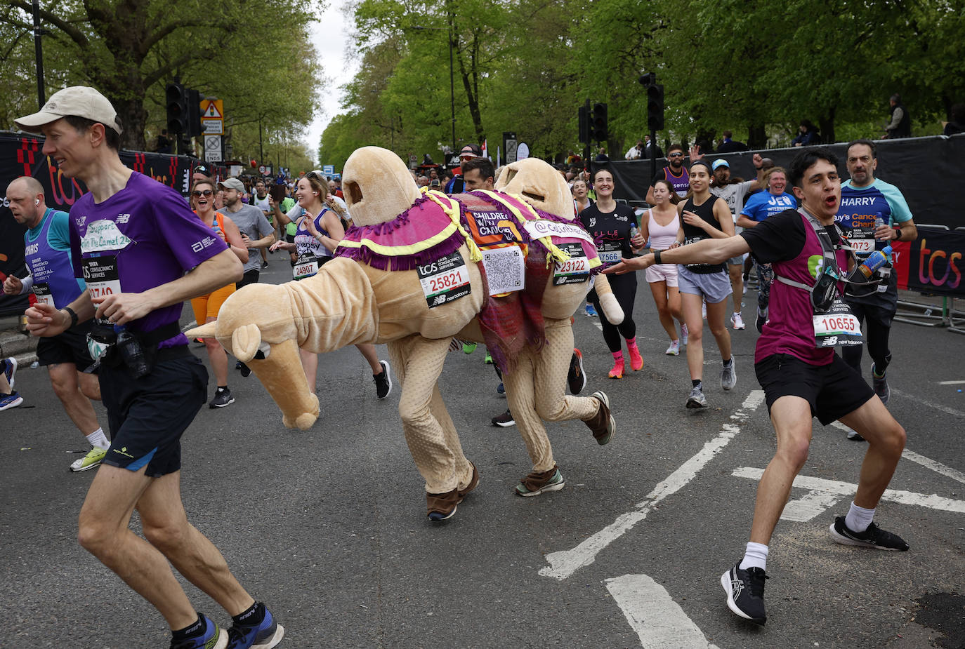 El maratón de Londres 2024, en imágenes