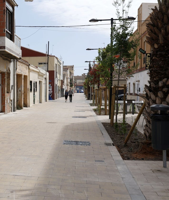 Imagen secundaria 2 - Obras en la avenida Malvarrosa, en Serrería y en el Cabanyal.