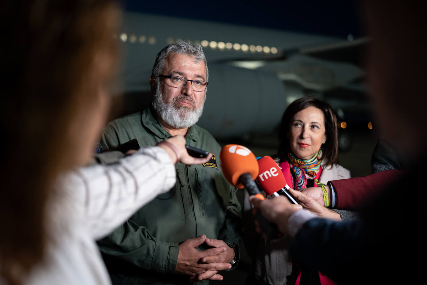 Aterriza en Loiu (Vizcaya) el avión militar medicalizado que ha repatriado al español Álex González desde Tailandia