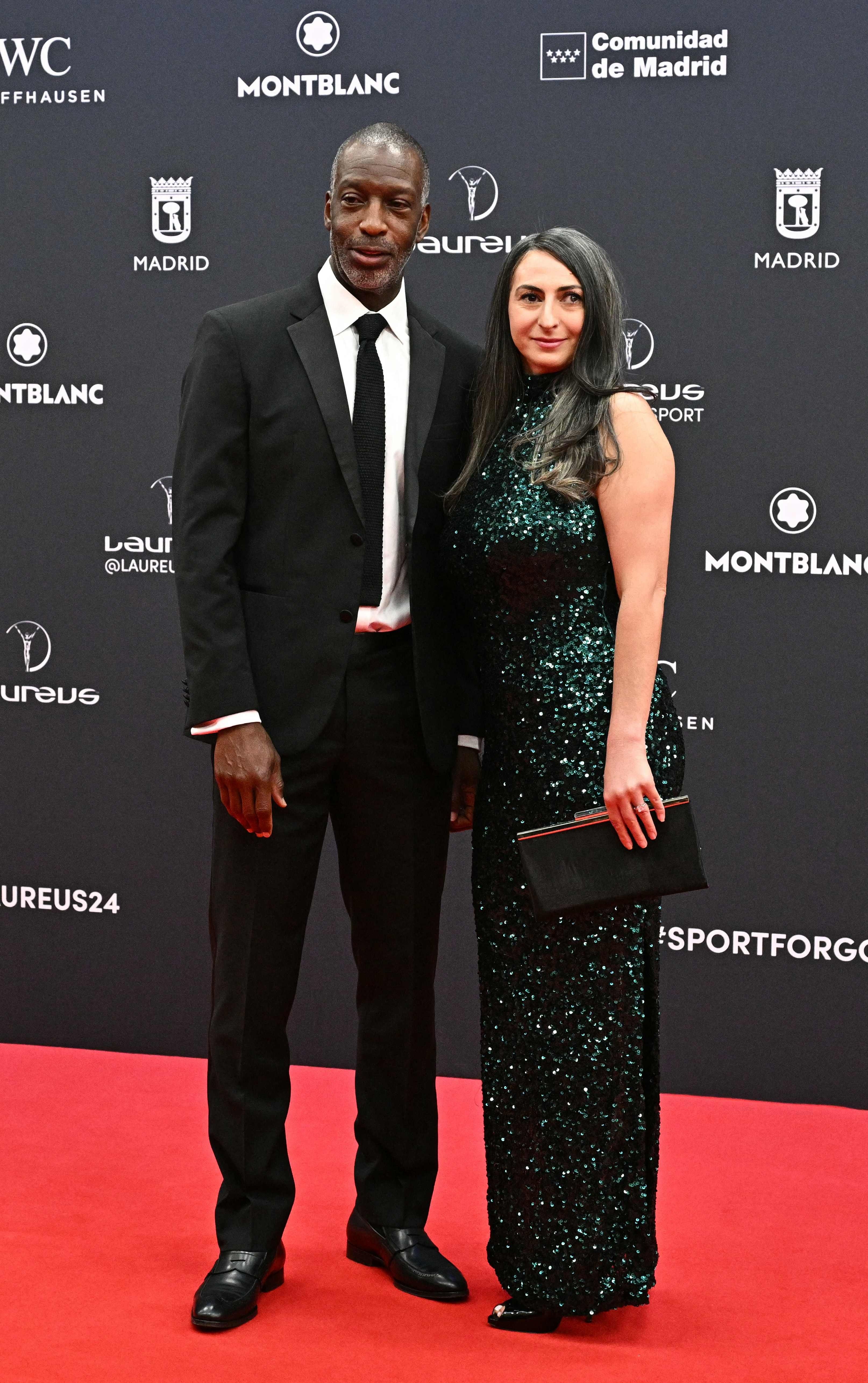 Michael Johnson y Armine Shamiryan