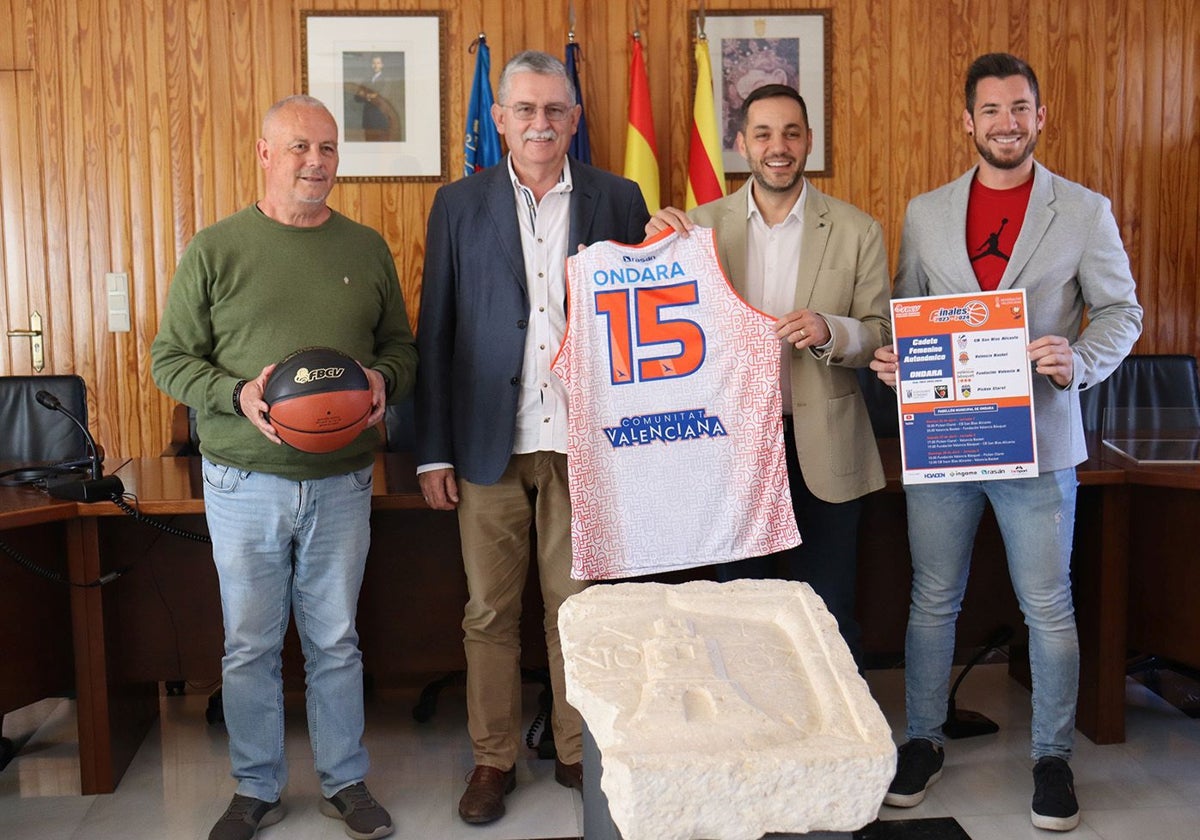 Presentación del torneo en Ondara.