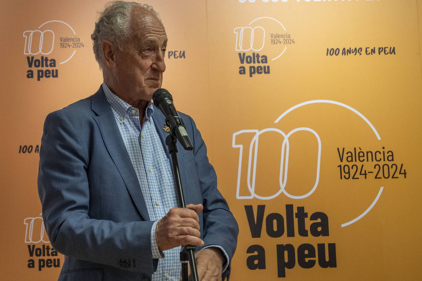 Presentación de la exposición de la Volta a Peu por su centenario