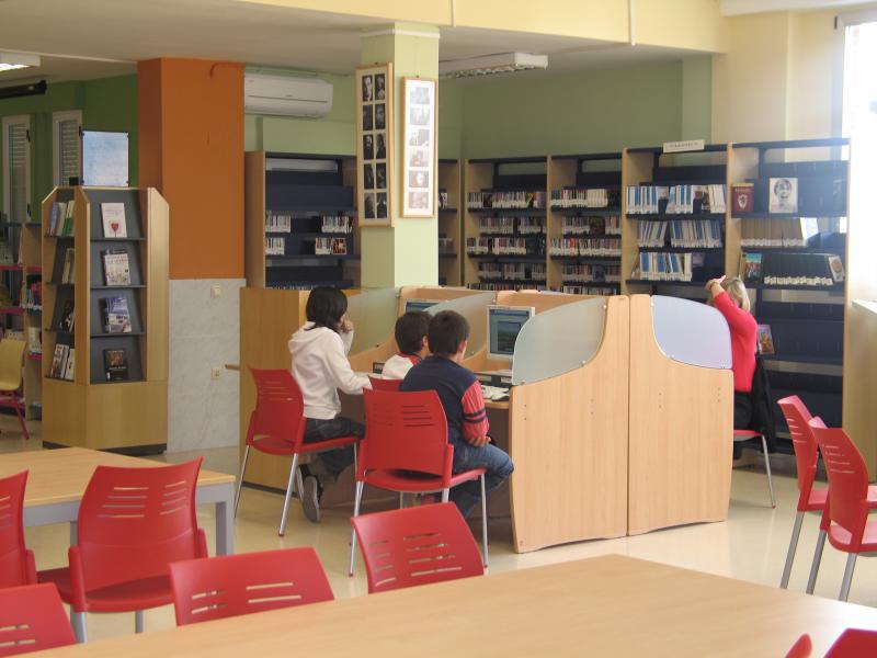 La Biblioteca Municipal de Montaverner, en una imagen de archivo.