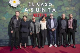 El reparto de la serie de Netflix 'El caso Asunta'.