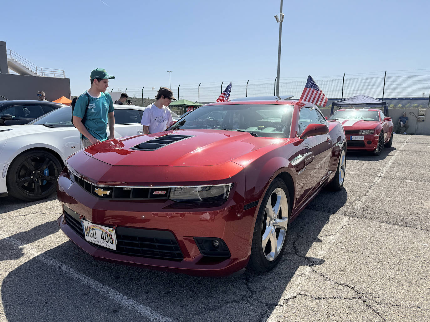 Los mejores coches americanos se citaron en el Circuit Ricardo Tormo