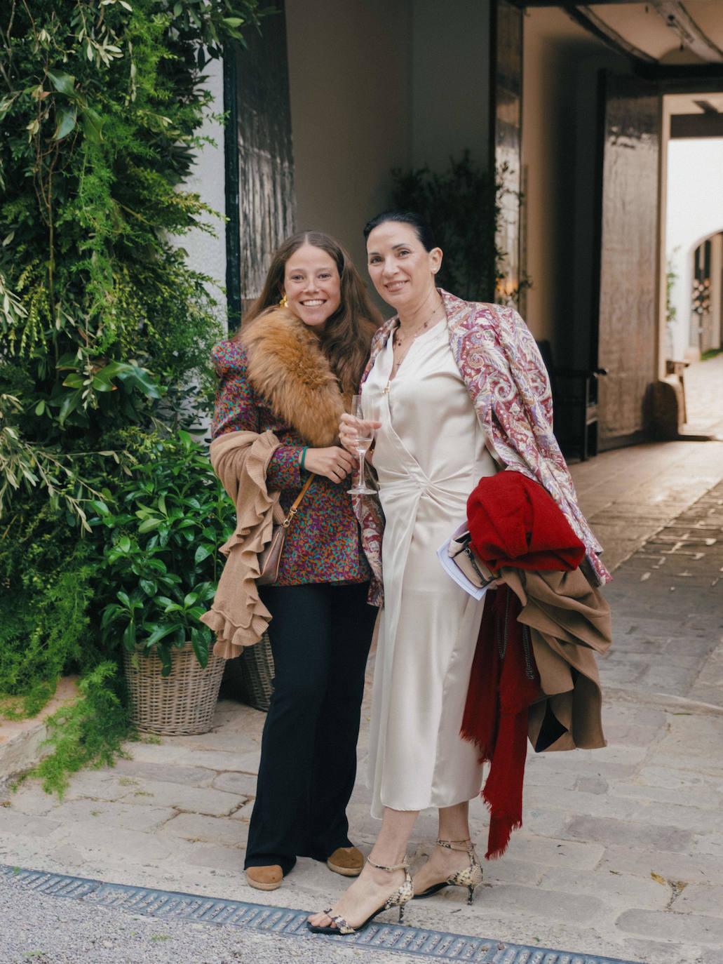 Begoña Albalat y Alicia Soriano.