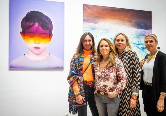 Silvia Alonso, Mónica Ruiz, Lola Salvador y Bárbara de Quesada.