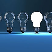 Varias bombillas en una imagen de archivo.